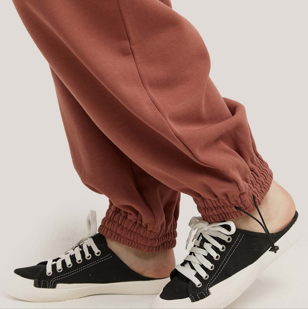 NWT Zip Pocket Cotton Sweatpants (Grey) - Gentle Herd - Picture 6 of 14